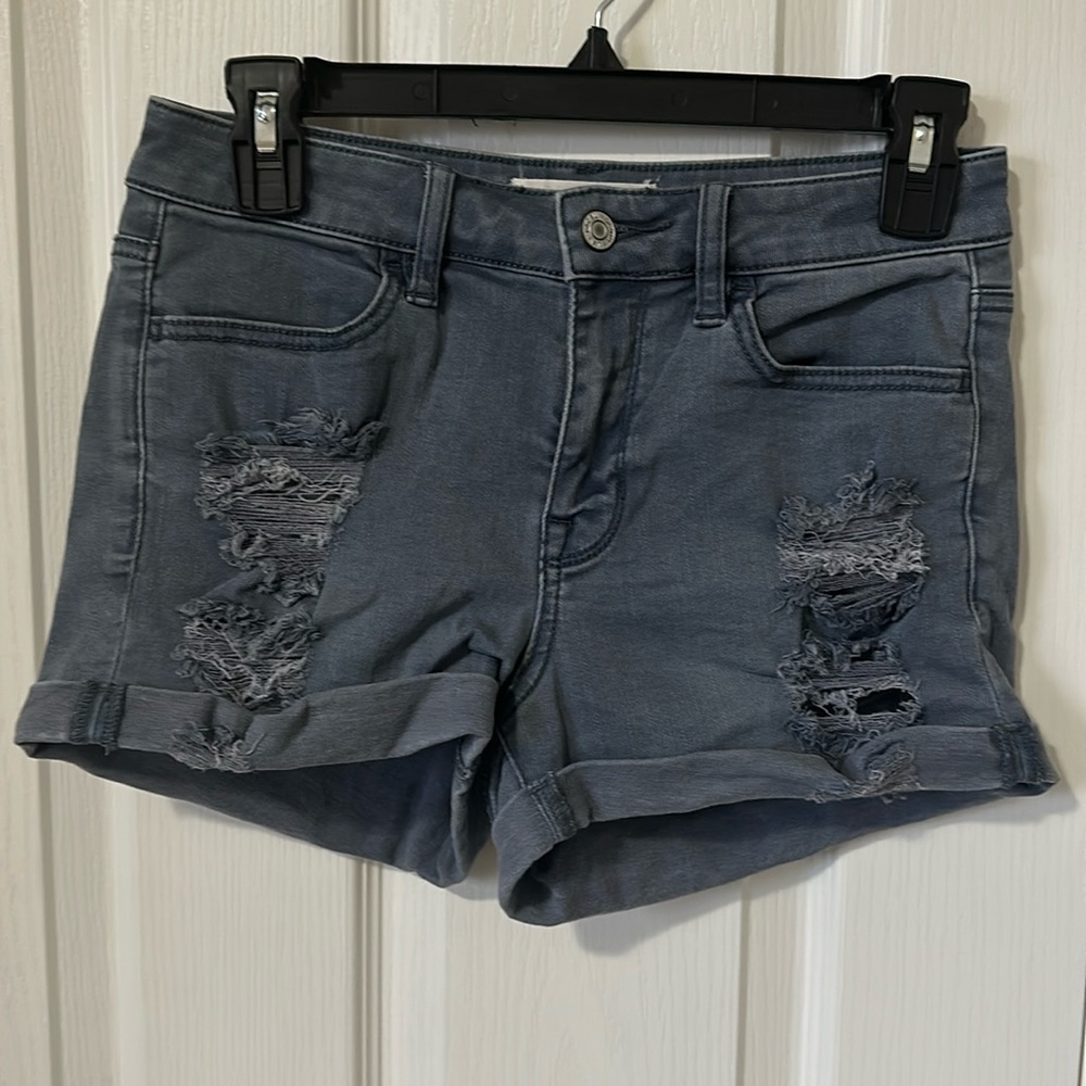 Pacsun distressed jean shorts